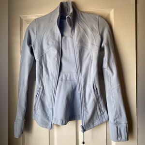 Lululemon light blue Define Jacket